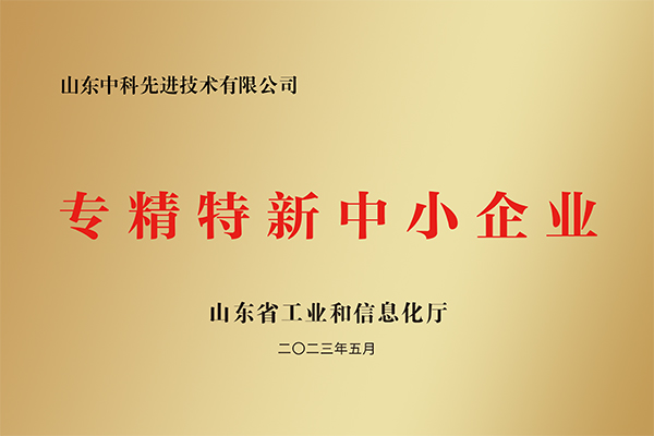 專(zhuān)精特新中小企業(yè)