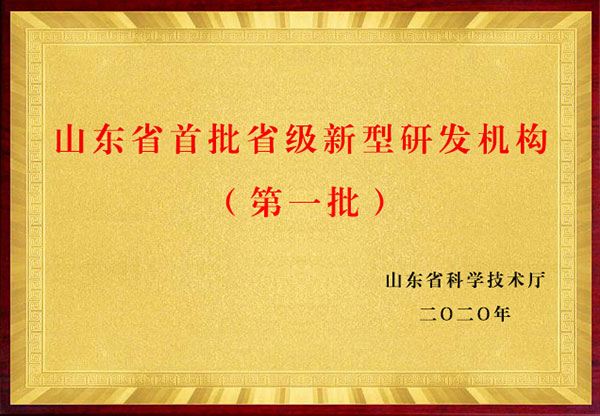 山東省首批省級(jí)新型研發(fā)機(jī)構(gòu)（第一批）